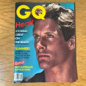 Vintage GQ Magazine May 1982 Summer Heat Australian Film Stars 1980s